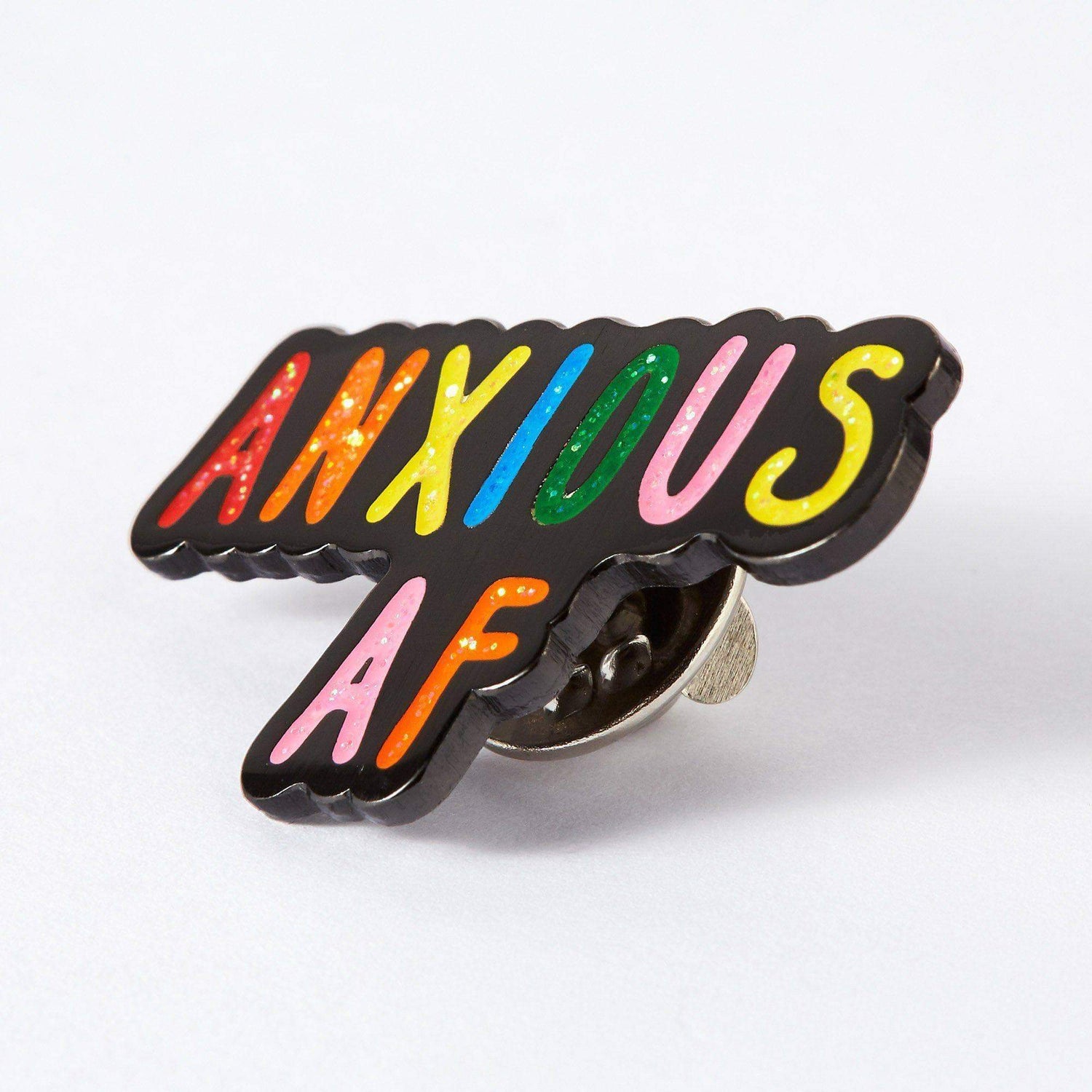 punkypins Anxious AF Enamel Pin