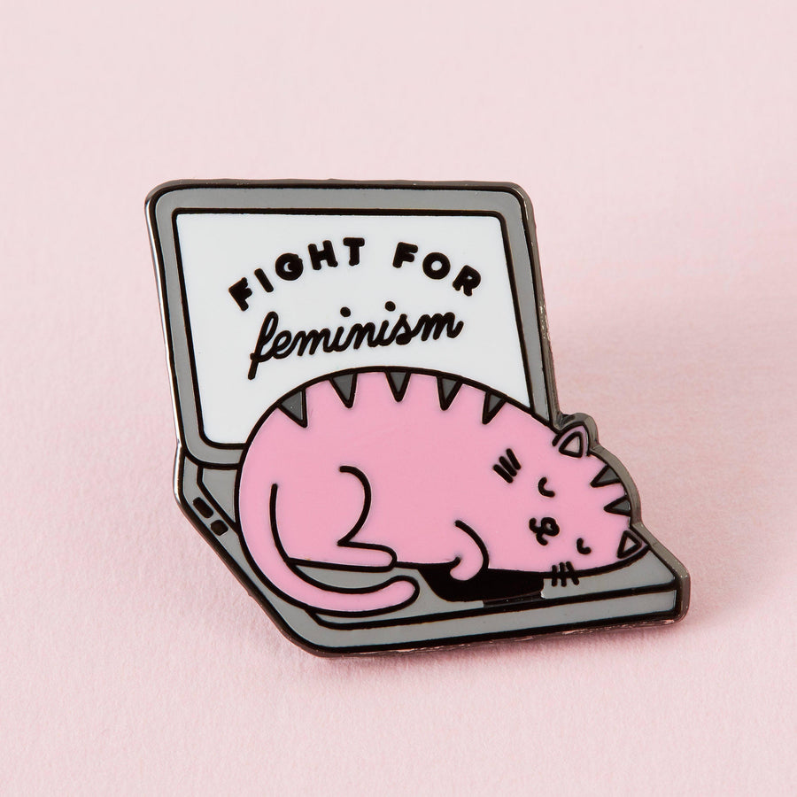 punkypins Fight For Feminism Enamel Pin