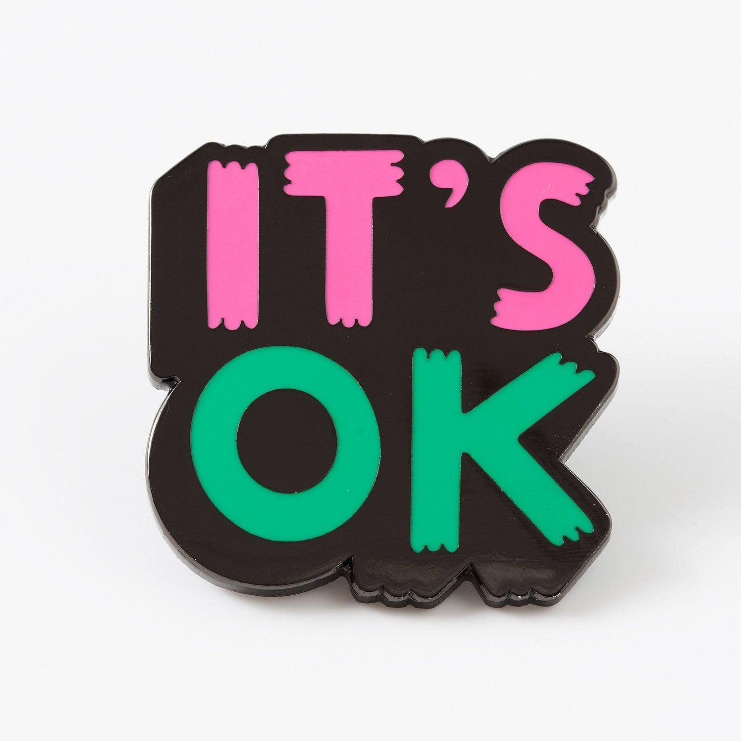 punkypins It's OK Enamel Pin