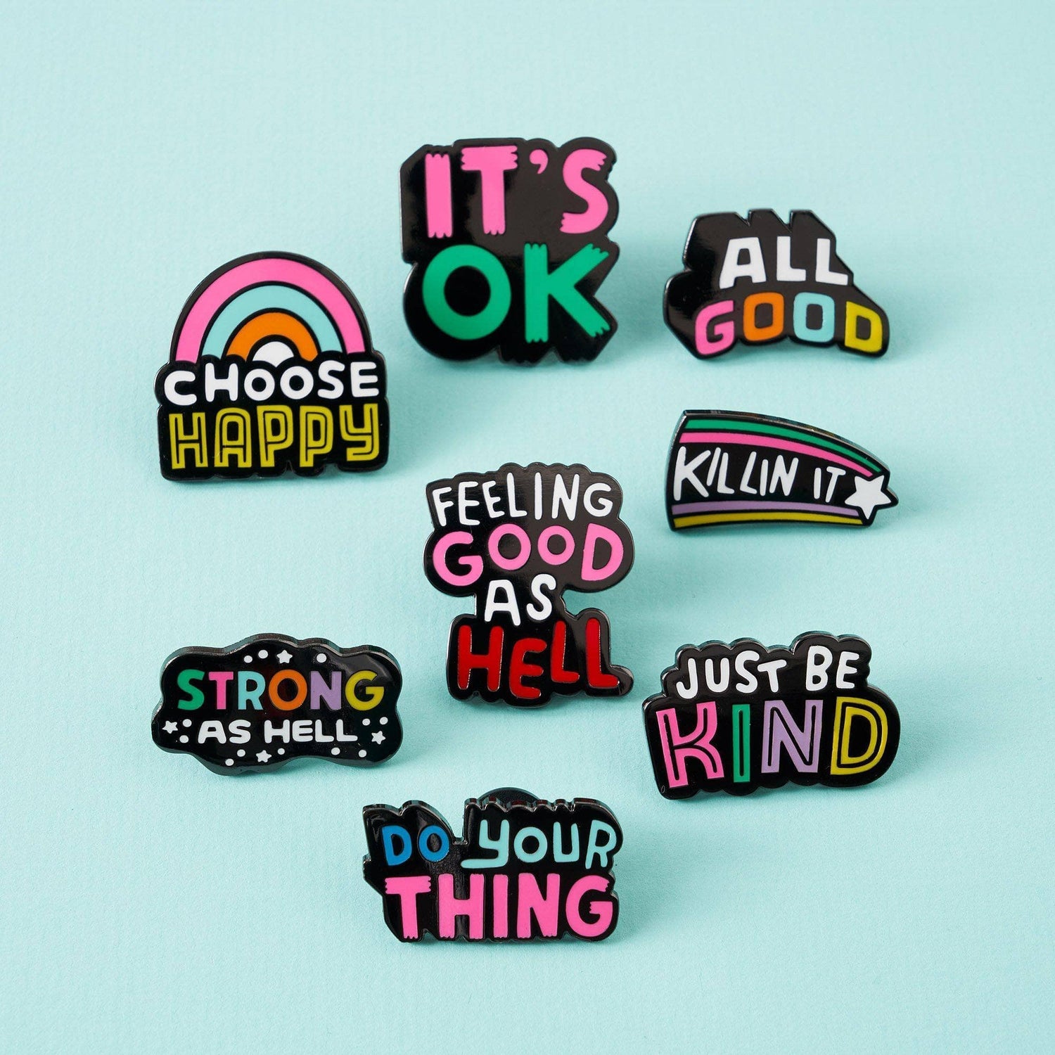 punkypins Just be Kind Enamel Pin