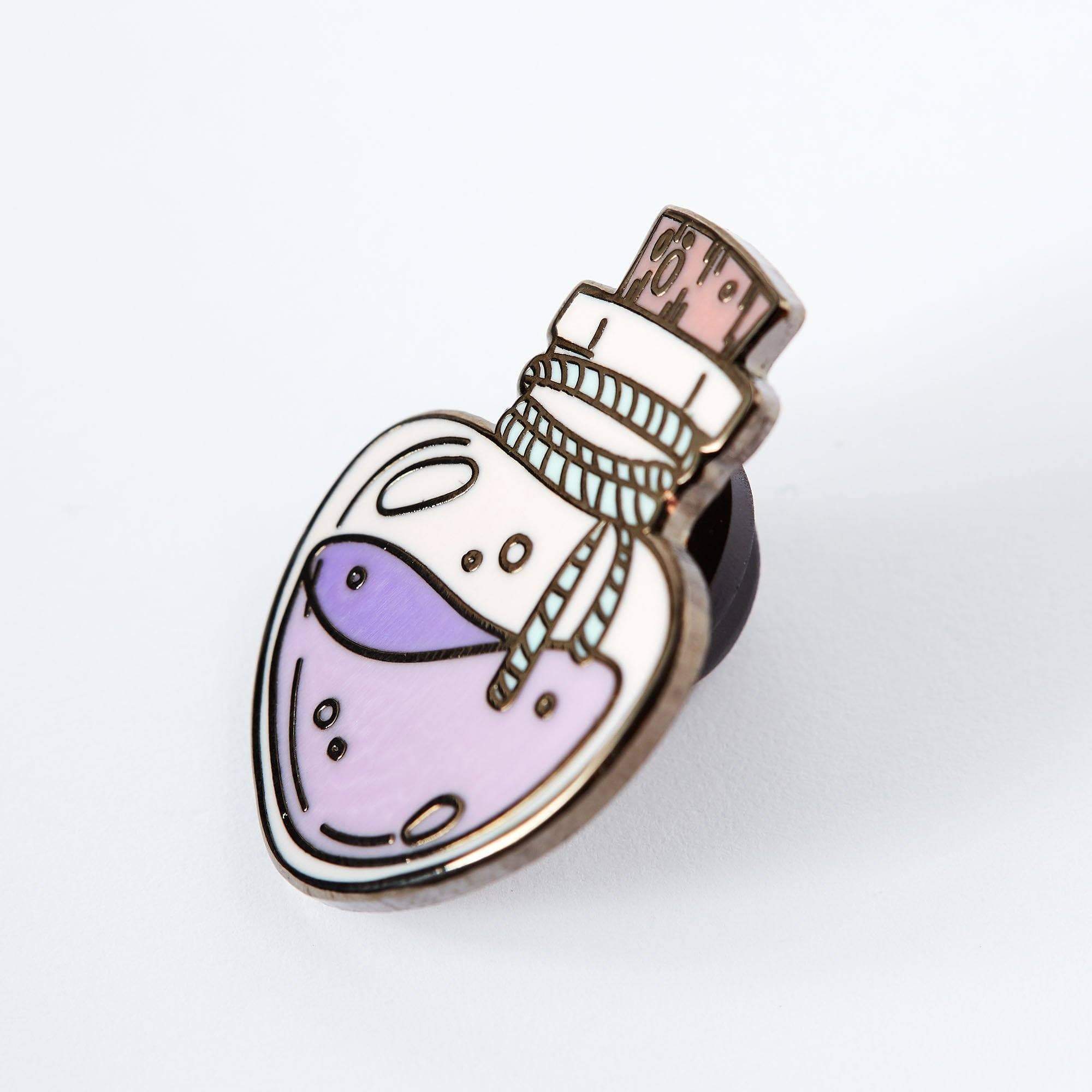 Love Potion Bottle Enamel Pin – punkypins