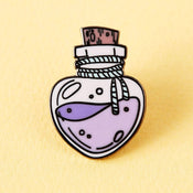 punkypins Love Potion Bottle Enamel Pin