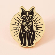 punkypins Mystic Mog Gold Plated Pin