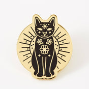 punkypins Mystic Mog Gold Plated Pin