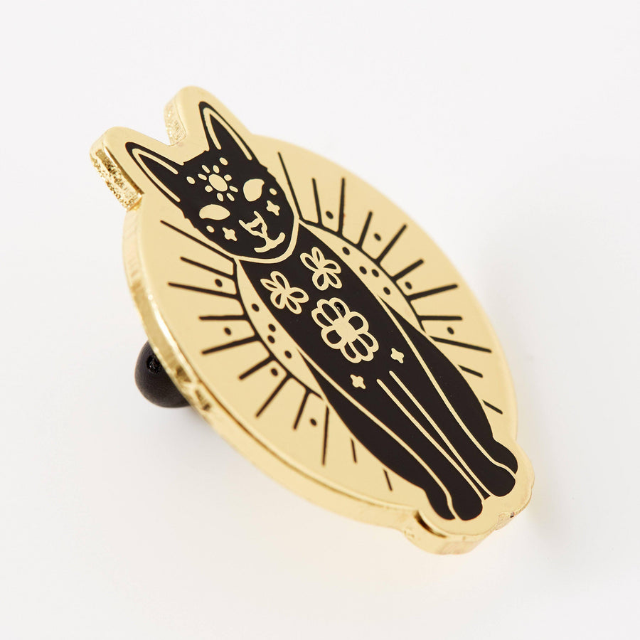 punkypins Mystic Mog Gold Plated Pin