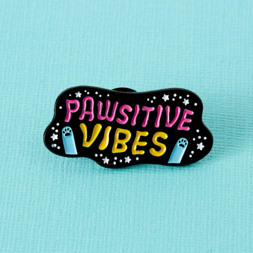 Pawsitive Vibes Soft Enamel Pin