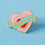 punkypins Strong AF Enamel Pin