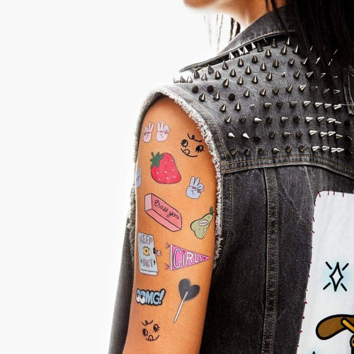 Girl Gang Sheet Temporary Tattoos