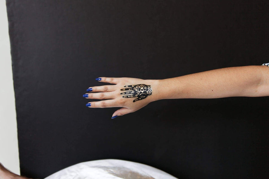 Mystic Hand Temporary Tattoo