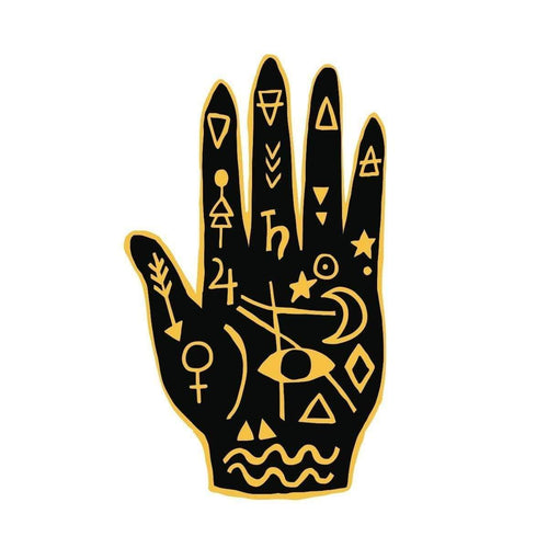 Mystic Hand Temporary Tattoo